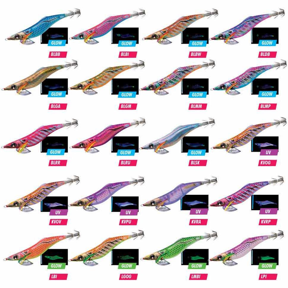 IZK037 Yo-Zuri Yozuri Aurie Q-Finace 2.5 3.0 Egi Umpan Cumi Squid Jig +++