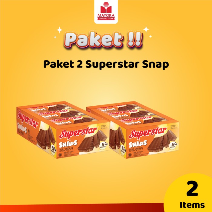 

Paket 2 Superstar Snap