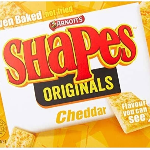 

Arnotts shapes Original cheddar 175gr crackers biskuit biscuit