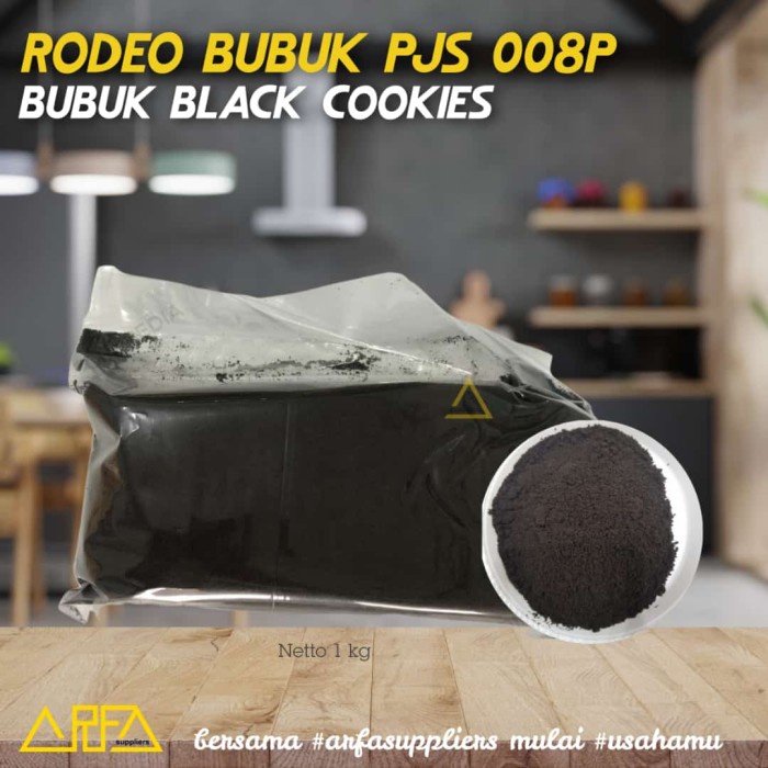 

Rodeo Bubuk Black Cookies 1kg - Biskuit Rodeo Serana PJS 008P
