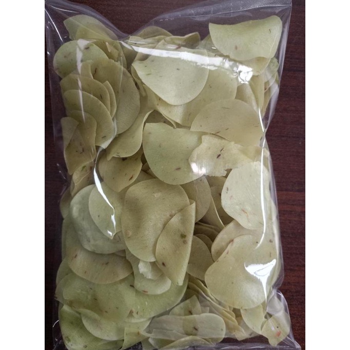 

^%^%^%^%] GREEN CHILLI JEERA COIN PAPAD 200 GM
