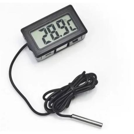 Termometer digital portable LED alat pengukur suhu ruang ruangan