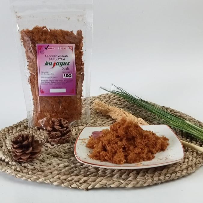 

Buruan beli] Abon Kombinasi Sapi + Ayam Bu Jayus 100gr