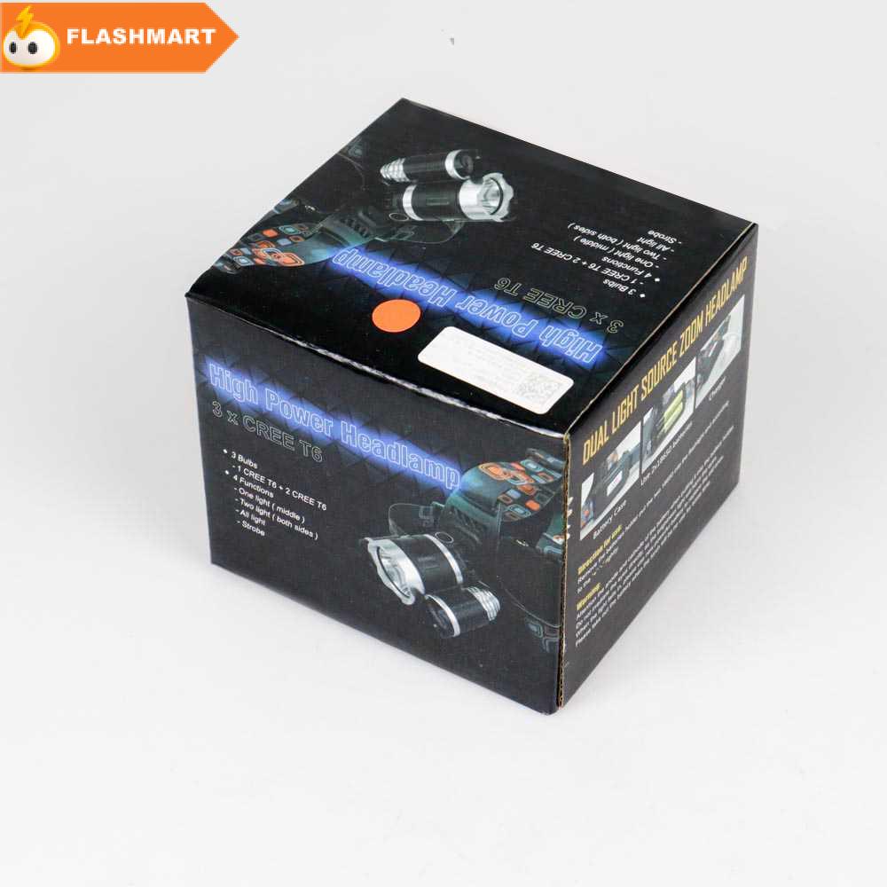 FLASHMART Ares Headlamp Headlight 3 LED Cree XM-L T6 + 2 XEP - L3