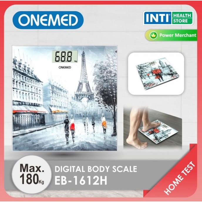 Onemed | Timbangan Badan Digital EB 1612 H | Timbangan Badan Onemed