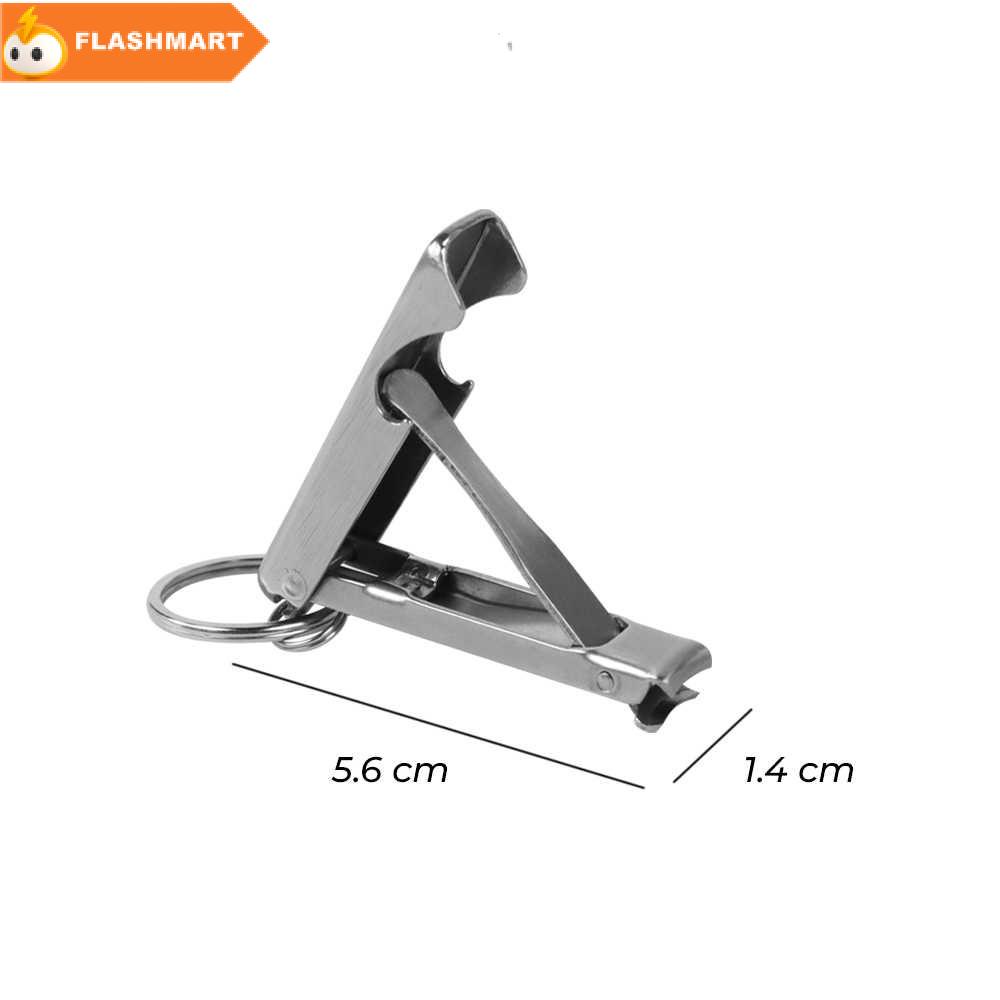 FLASHMART Gunting Kuku Extra Strong Nail Clipper Stainless Steel - YEDC