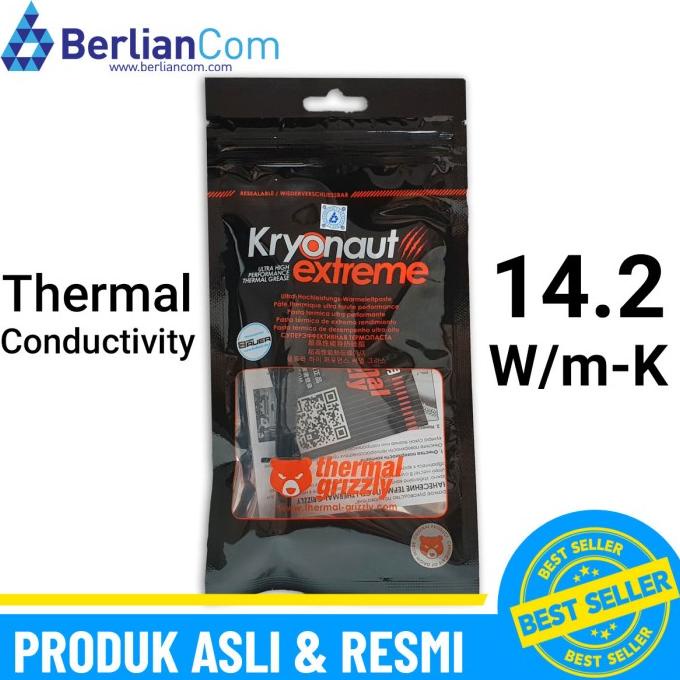 Thermal Grizzly Kryonaut EXTREME Thermal Paste 2 Gram