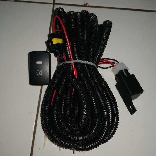 Kabel Set Foglamp H11 H16 H8 Plus Switch Foglamp