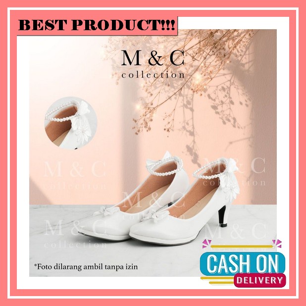 High Heels Pesta Wanita Murah Sandal Hak Tinggi Perempuan Sendal Kondangan Bridesmaid Haihils Heals 
