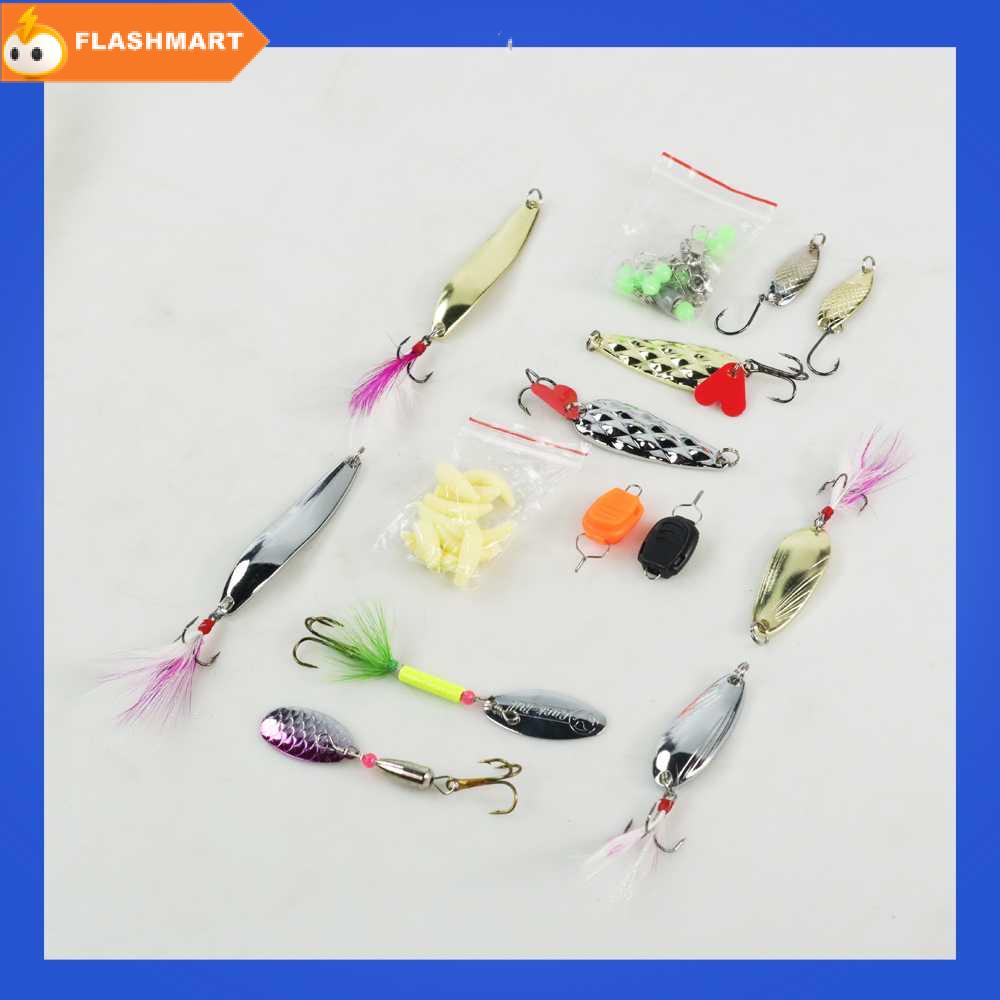 FLASHMART Umpan Pancing Ikan Set Fishing Bait Kit 101PCS - DWS250-H