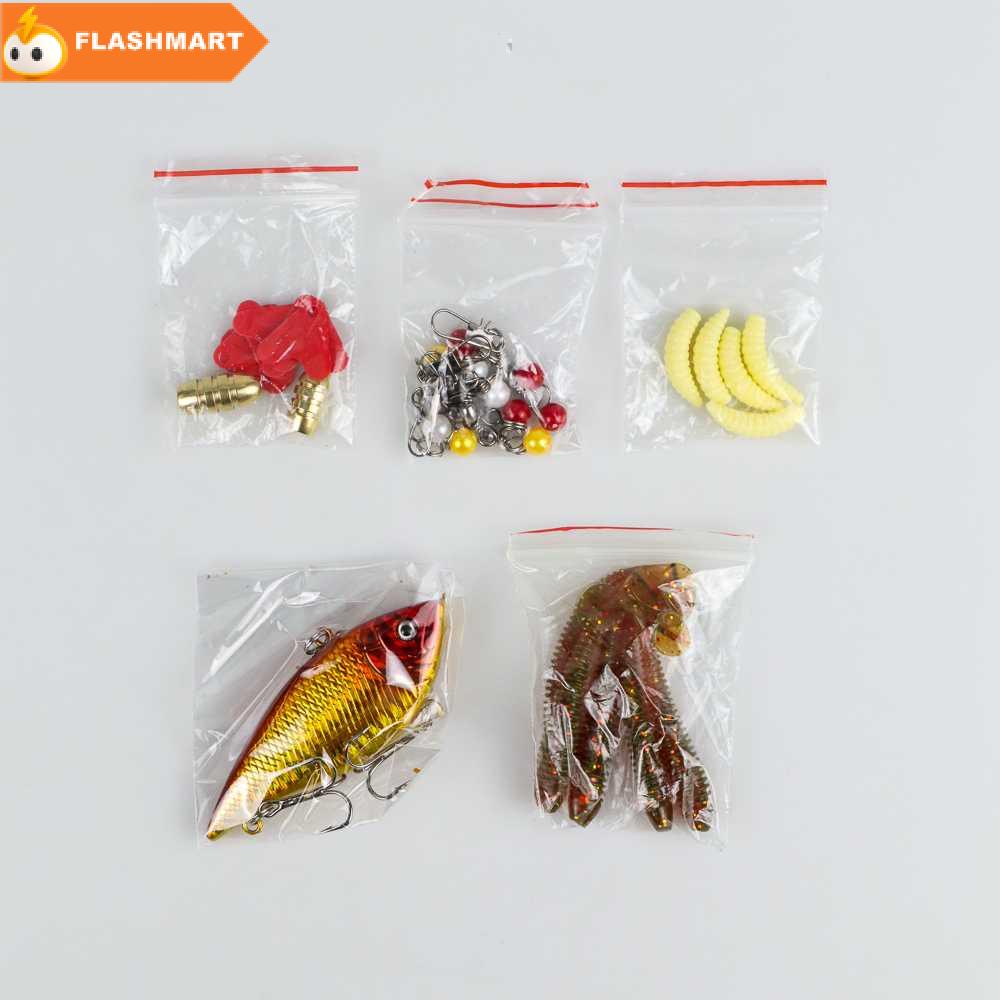 FLASHMART Umpan Pancing Ikan Set Fishing Bait Kit 91PCS - DWS250-B