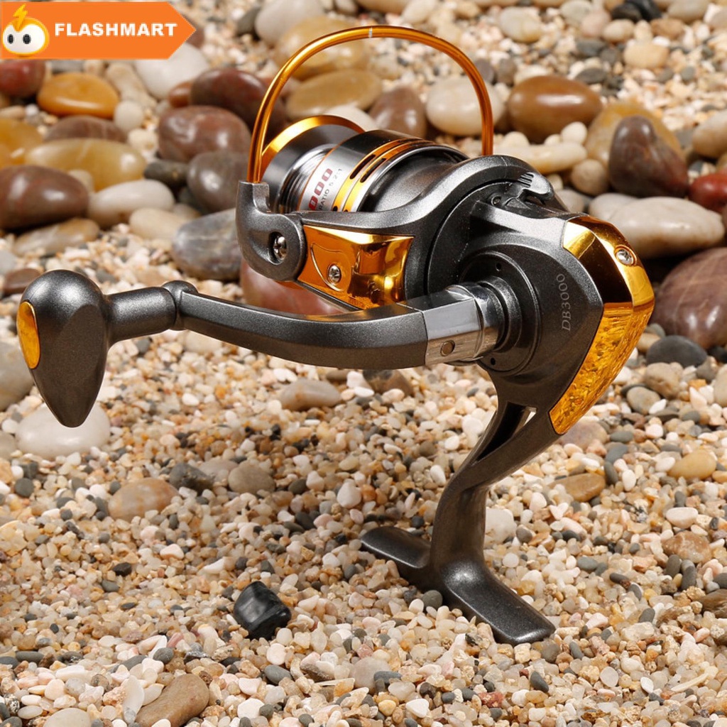 FLASHMART  Gulungan Pancing Metal Fishing Reel 10 Ball Bearing - DB3000