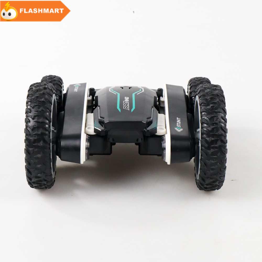 FLASHMART Vortex Remote Control Stunt Car LED 360 Degree Flip 4WD 2.4G - 838A