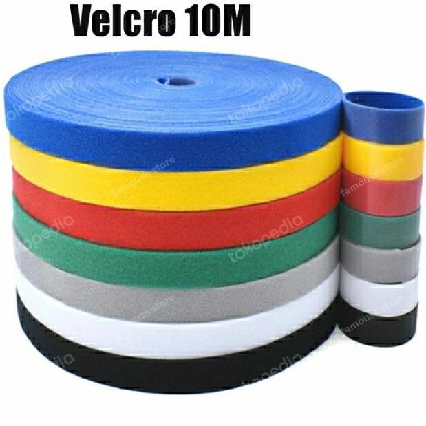 

Kabel strap Velcro organizer pengikat kabel 2cm(10M)