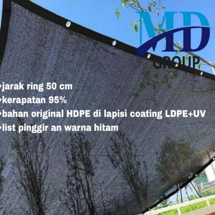 Terlaris Grosir Jaring Paranet 90% Sudah Pakai List Juga Ring Mata Ayam -+ Per