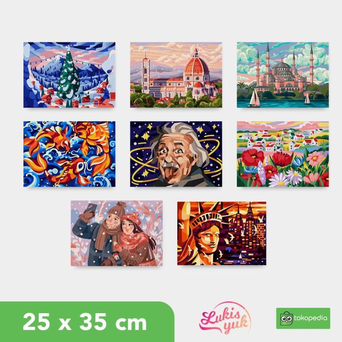 

Best Seller Paint By Numbers 25X35 Cm - Painting Kit - By Lukis Yuk