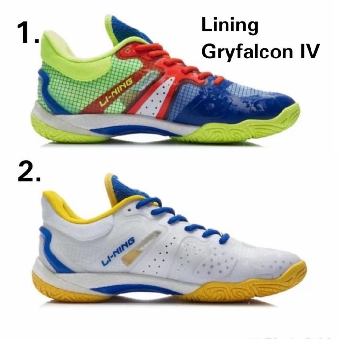 Promo Sepatu Badminton Lining GryFalcon IV Ultra Light Original 100%