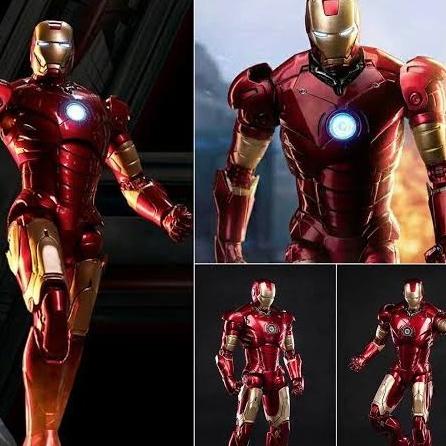 ZD Toys Ironman Mark 3 with LED / ZDToys Iron Man MK 3 Action Figure