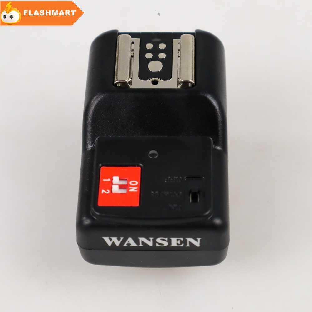 FLASHMART WANSEN Remote Wireless Flash Trigger Transmitter dan Receiver - PT-04GY