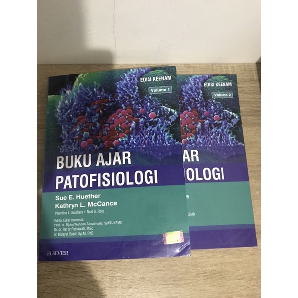 

[Preloved] Buku Ajar Patofisiologi Sue Edisi 6 Vol 1&2