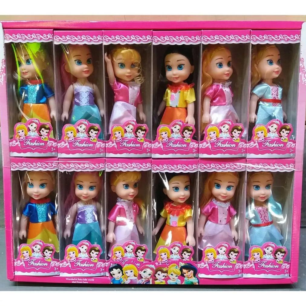MAINAN ANAK PEREMPUAN BONEKA DOLL FASHION MINI BABY GIRL / BONEKA PRINCESS BERBIE 958 MAFIA JAMBU