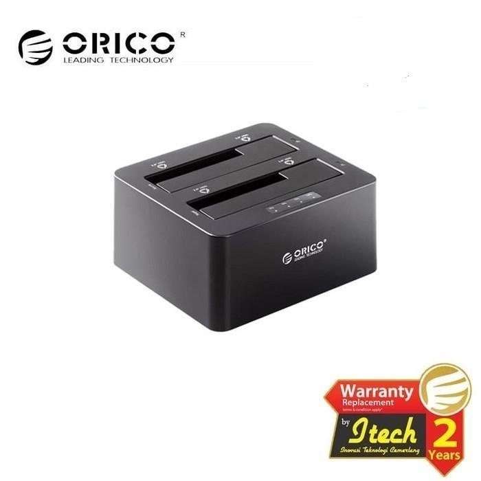 Docking Orico 6629Us3-C Usb 3.0 To Sata Dual Bay External Hdd Docking Station