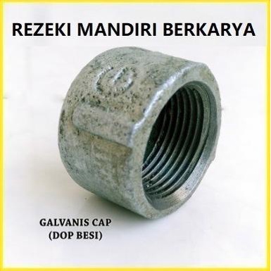 ~~~~~] DOP DRAT DALAM BESI 1 INCH GALVANIS / CAP 1 IN BESI / DOP PIPA BESI