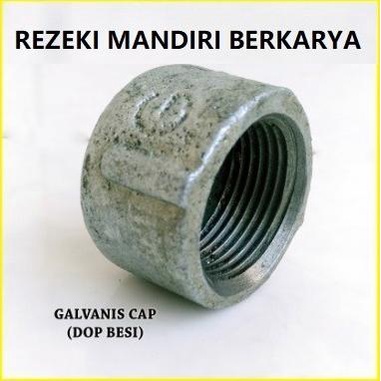 !!!!!!] DOP DRAT DALAM BESI 2 INCH GALVANIS / CAP 2 IN BESI / DOP PIPA BESI