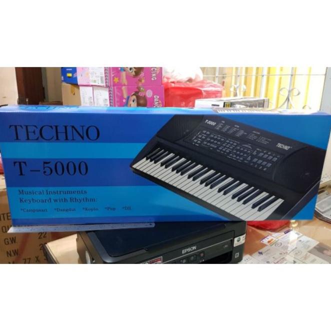 Diskon Spesial Toko Belangbulao Mainan Keyboard Techno T-5000 Termurah