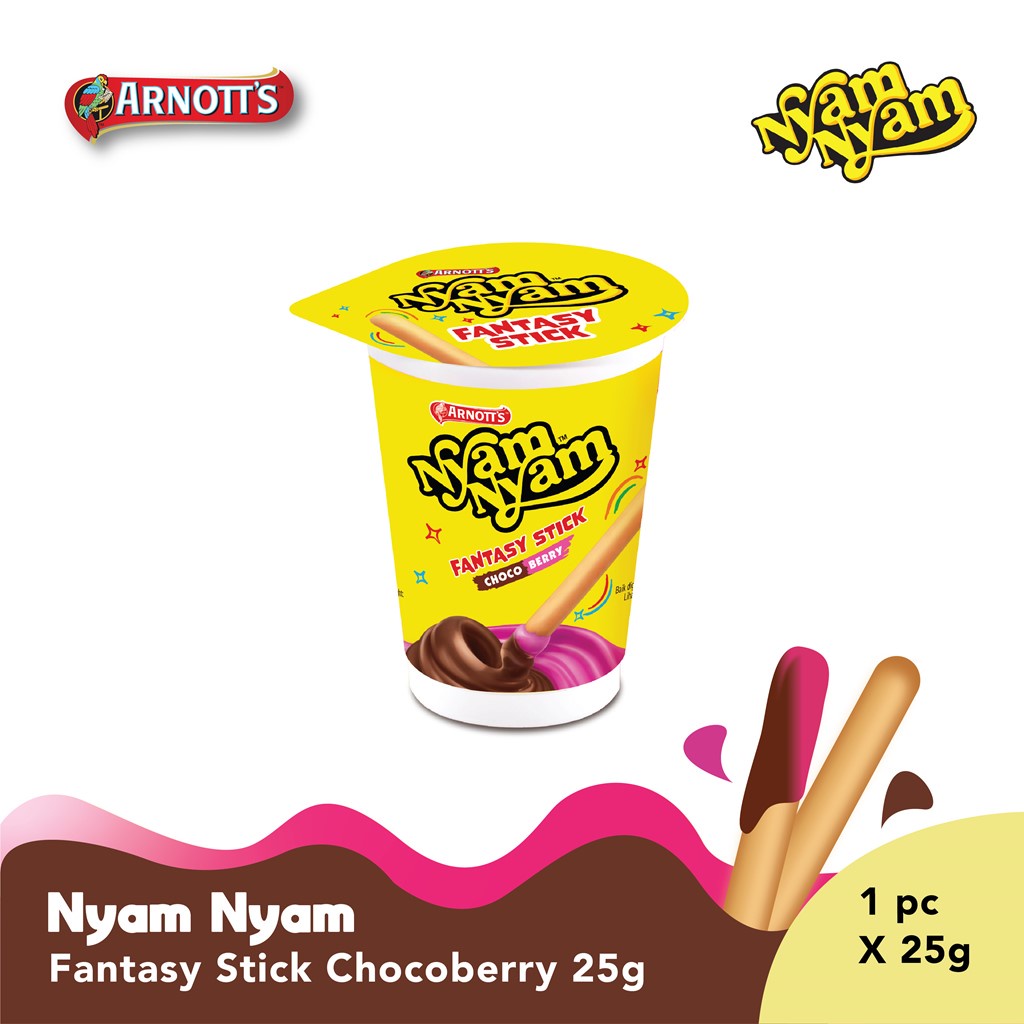 

Nyam-Nyam Fantasy Stick Chocoberry 25 gr