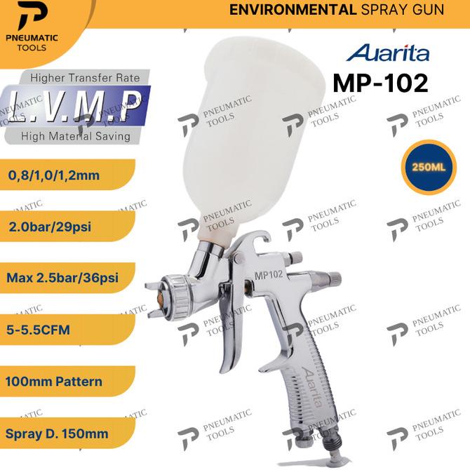 Spray Gun AUARITA MP102 LVMP ORIGINAL - Environmental Spray Gun MP-102