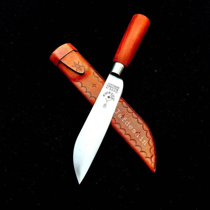 ,,,,,,,] Pisau Dapur Cap Garpu Original Potong Daging Solingen Jerman 6"