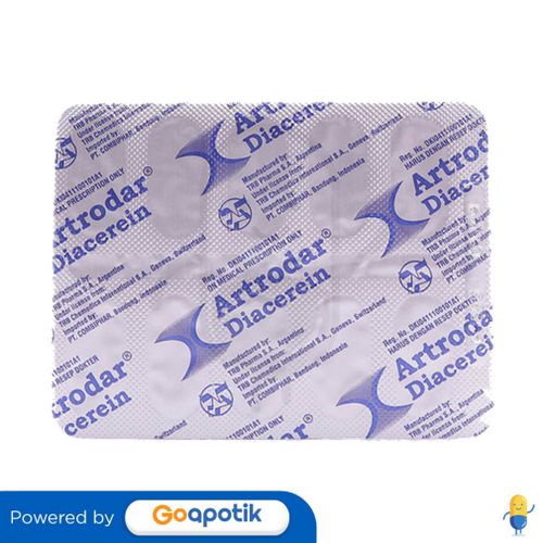 ARTRODAR 50 MG STRIP 10 KAPSUL