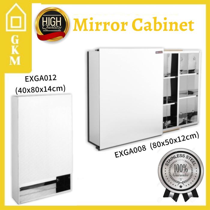 Terlaris Eixo Global Mirror Box Cabinet Kamar Mandi / Cermin Rak Dinding