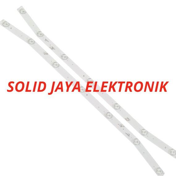 BACKLIGHT LED TV COOCAA 32E20W 6 VOLT 7 KANCING LAMPU BL 32 E20W  COOCAA BACKLIGHT TV KOKA 32 INC 6V