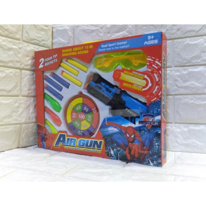 MAINAN PISTOL SOFT AIR GUN MAFIA JAMBU