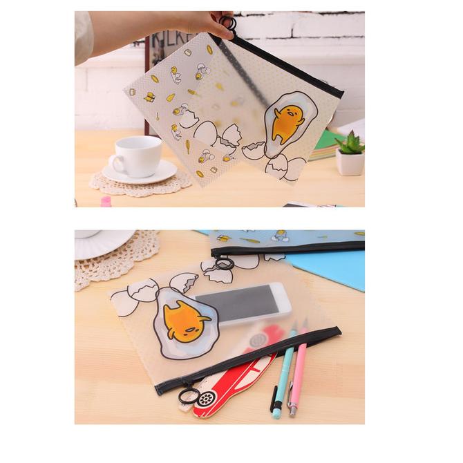 

Pf11 Korea Egg Cartoon A5 Stationery Pencil Case / Tempat Pensil