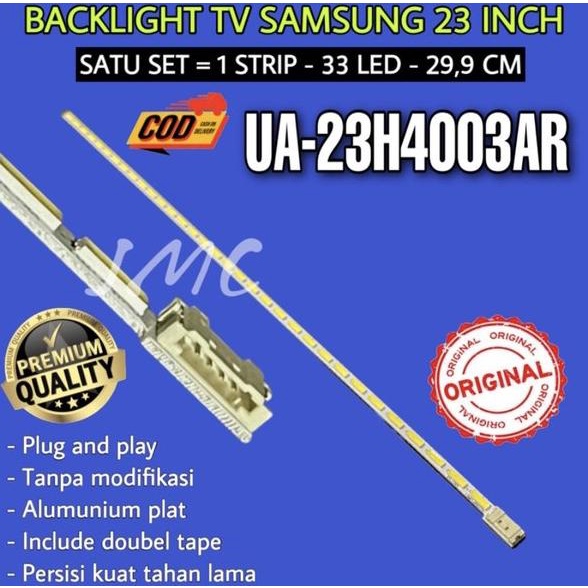 BACKLIGHT TV LED SAMSUNG 23 INCH UA23H4003 UA23H4003AR UA-23H4003 UA-23H4003AR 23H4003AR 23H4003