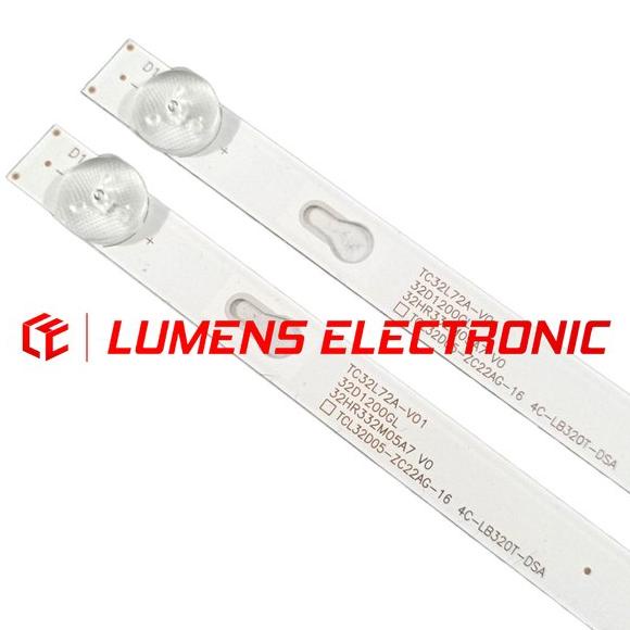 BACKLIGHT TV TCL 32 IN LED 32S6800 L32S6800 L32A3 L32B3 L32D1200 L32D3000 32D3000A L32D3000A 32D2000