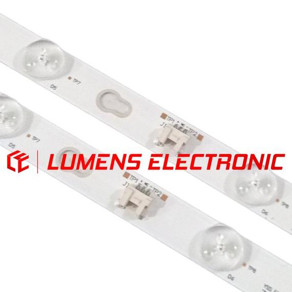 BACKLIGHT TV LED TCL 32 INC 32D2700 LAMPU BL 32D 2700 7K 6V 7LED 32INC 32IN 32INCH 7 KANCING 6 VOLT 