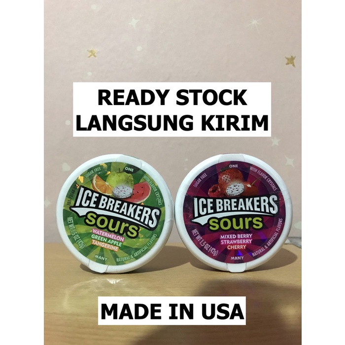

[Ready Stock] Ice Breakers Duo Sugar Free Mints Watermelon/Strawberry