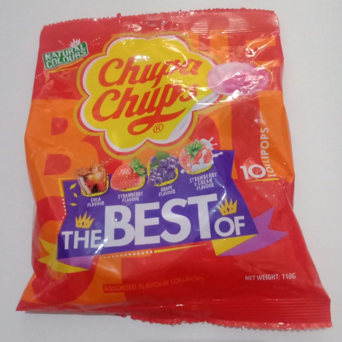 

CHUPA CHUPS THE BEST ISI 10 PCS