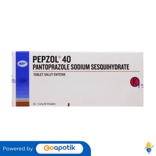 PEPZOL 40 MG BOX 10 TABLET