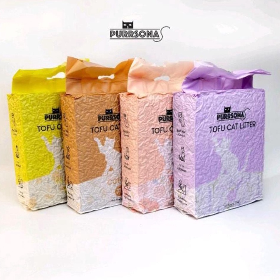 Order Purrsona Tofu - Cat Natural Litter 7L Grosir Baru
