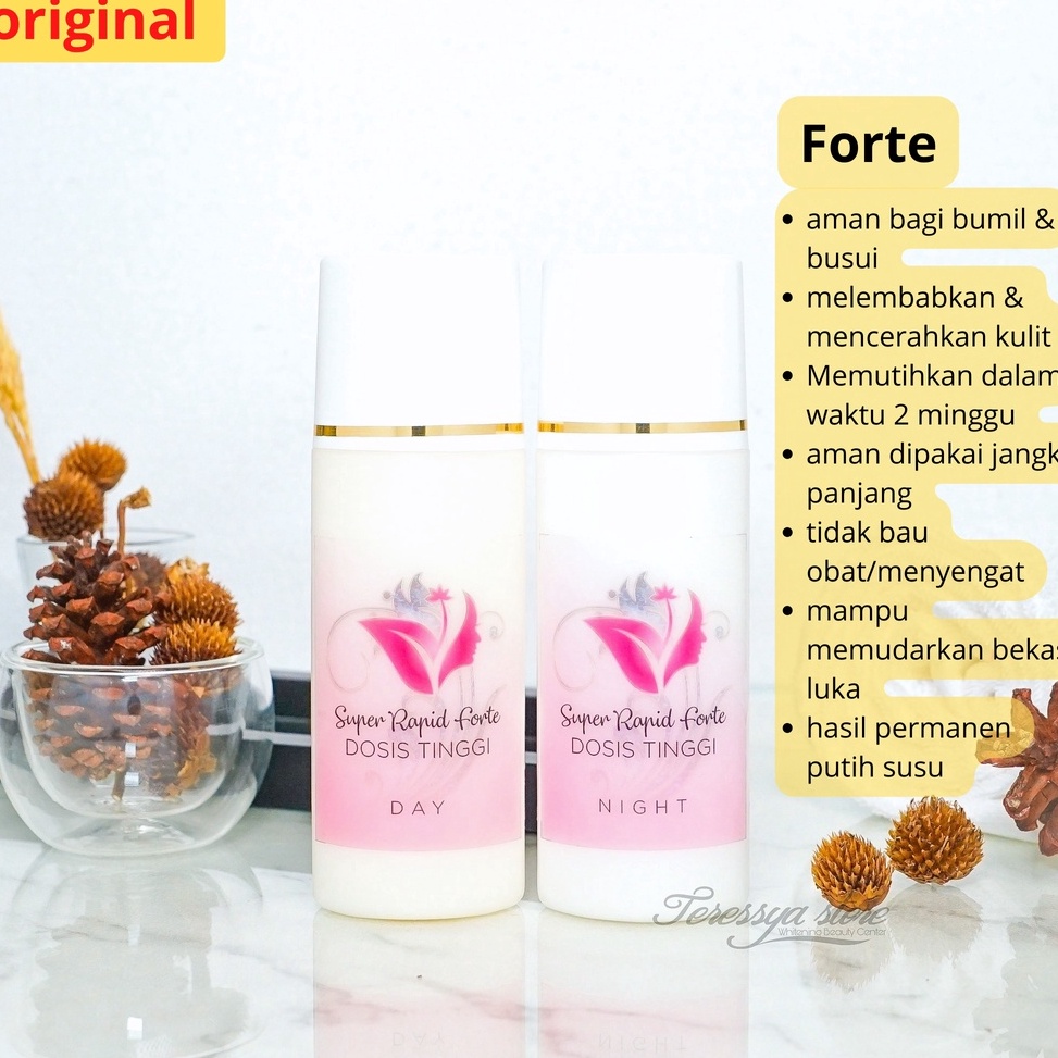 [KODE VZGIC] [ORIGINAL] HANDBODY PEMUTIH SUPER RAPID FORTE LOTION DOSIS TINGGI/ HB EXTRA WHITENING
