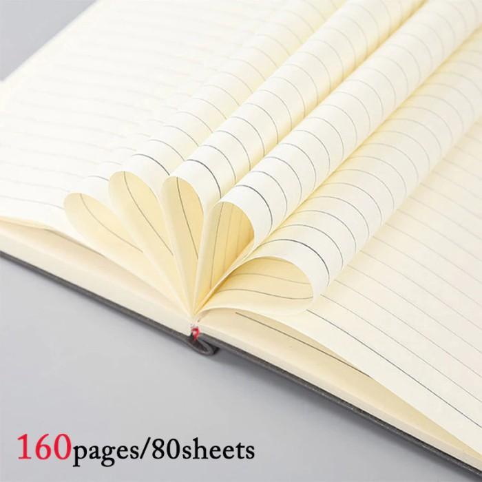 

Buku Catatan Jurnal Notebook Notes Cover Kulit PU Leather A6 Agenda