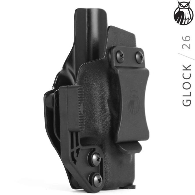 Kydex Holster Glock 26 Iwb G26 Inside Waistband Pax Dynamics