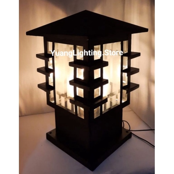 ↠ LAMPU TAMAN PAGAR TERBARU 2DIMENSI KEMBANG FAREASI LAMPU DINDING MINIMALIS++PACKING NEW 32Y