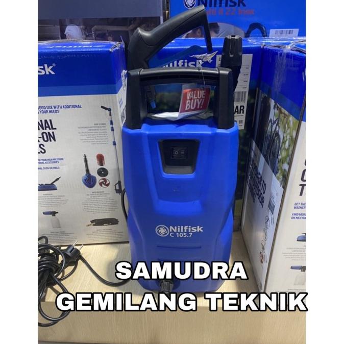Jet Cleaner High Pressure Washer Nilfisk C105.7-6 Alat Cuci Mobil