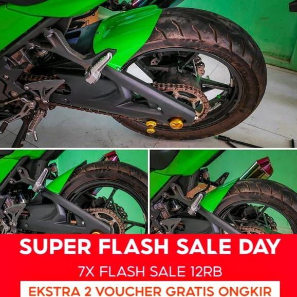 Original    Cover Arm Ninja250 Hugger Arm Ninja250Fi Cover Arm Z250 Hugger Arm Ninja 250Fi